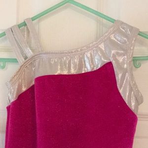Girls performance leotard